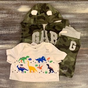 GapKids Camo Outfit Sz 18-24mo